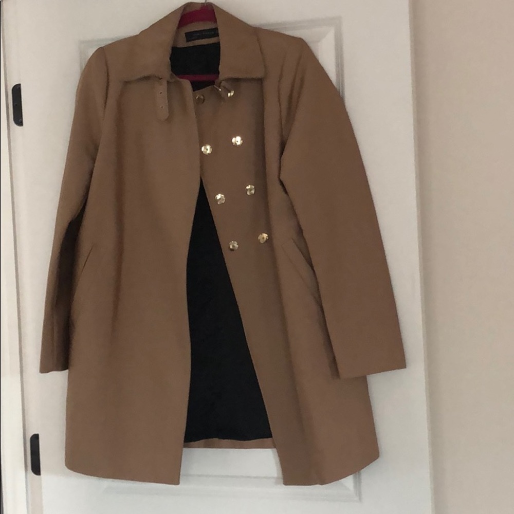 Zara peacoat raincoat trench